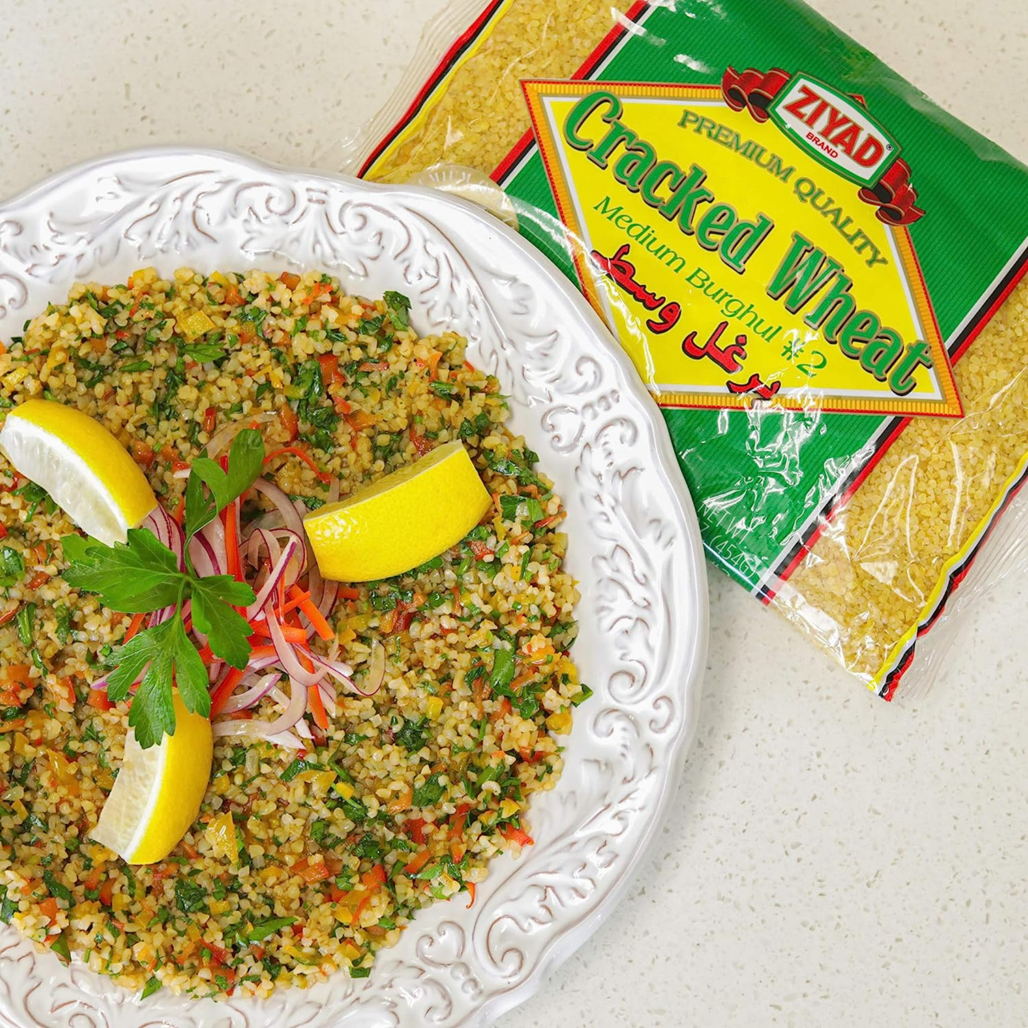 Cracked Wheat Medium #2 ስንዴ ቅንጨ 2lb