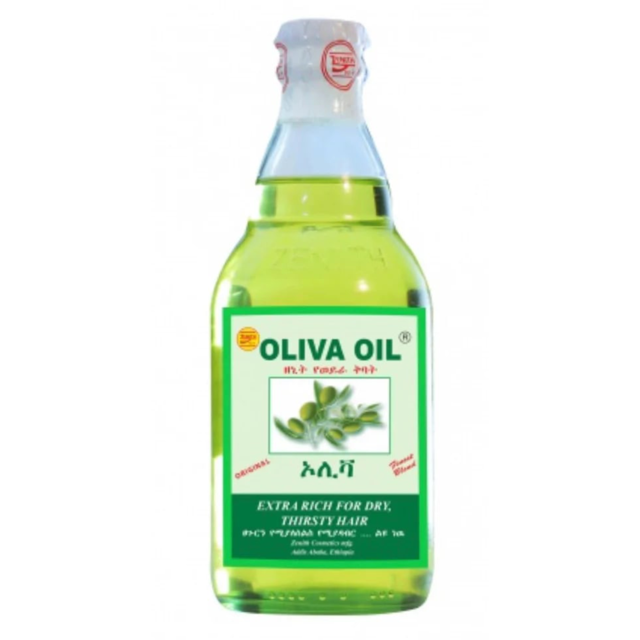 Zenith Oliva Hair Oil ወይራ ጸጉር ቅባት 330ml
