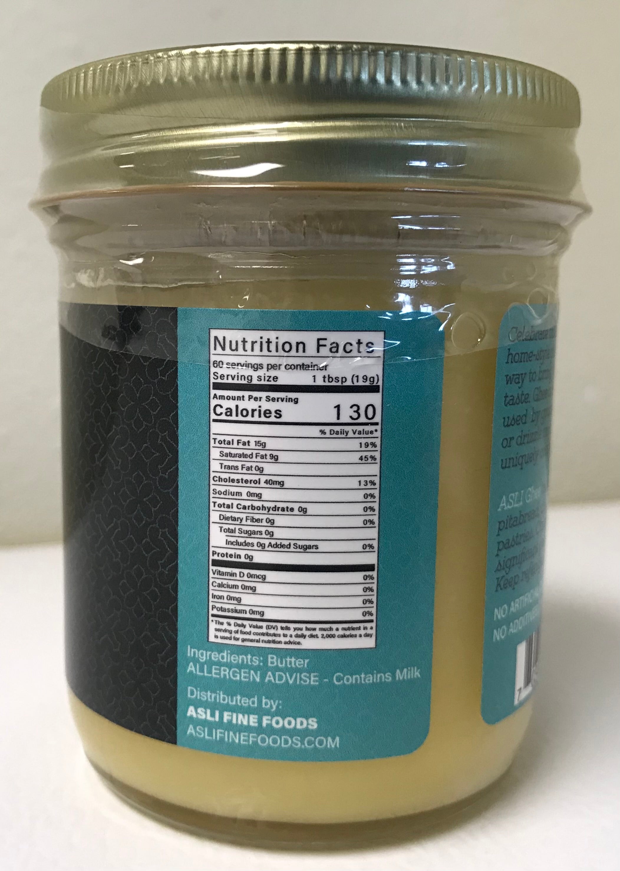 Natural Grass Feed Ghee 8oz