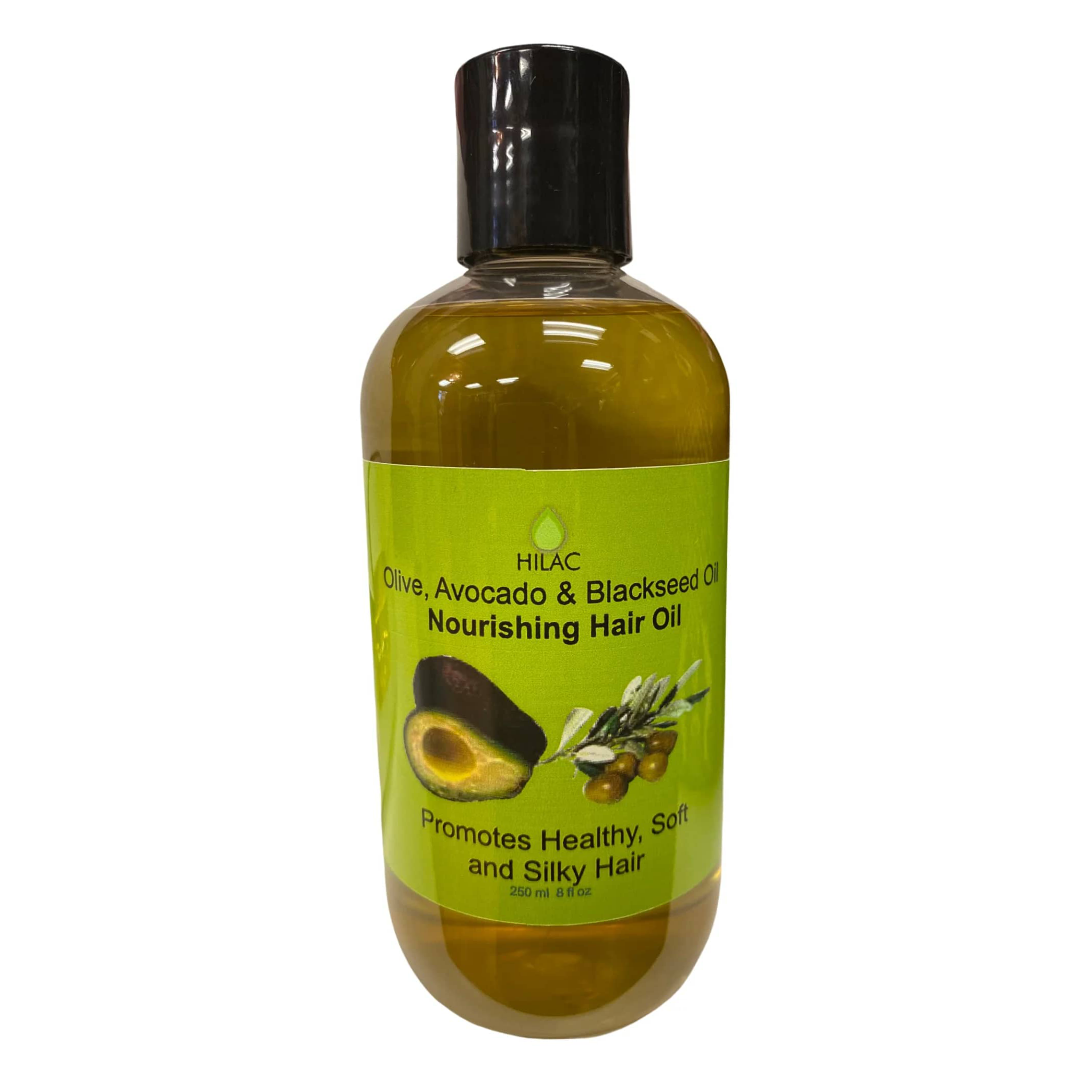 Hilac Olive, Avocado & Black Seed Nourishing Hair Oil 250ml