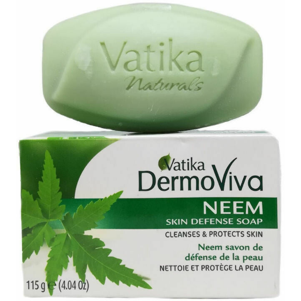 Vatika Dermoviva Neem Skin Defense Soap