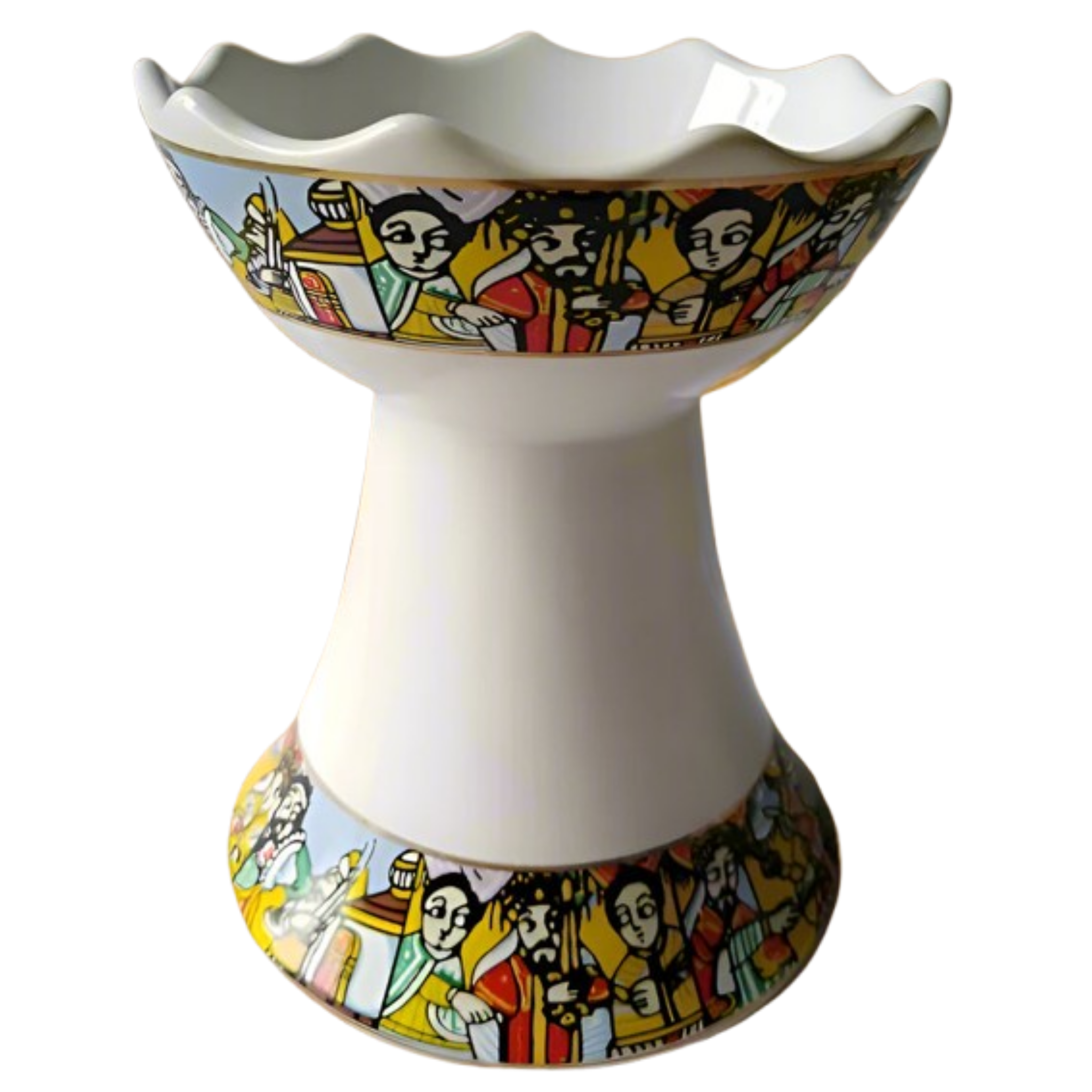Ceramic Etan Machesha saba Incense burner ሴራሚክ እጣን ማጨሻ ሳባ
