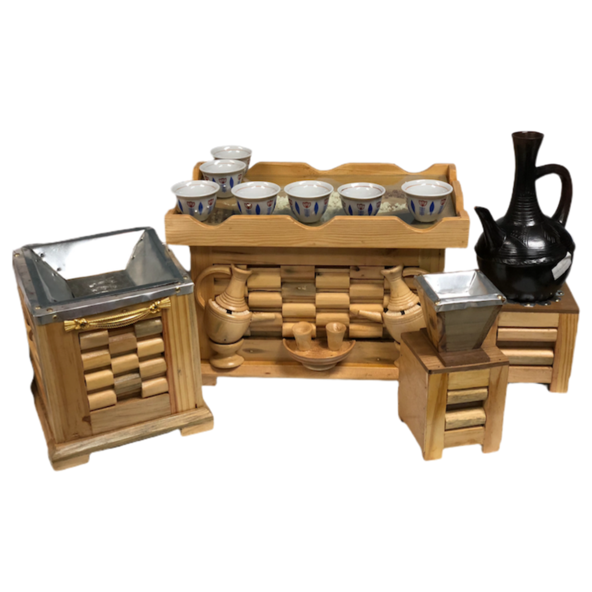 Fendisha Coffee Rekebot Light ነጣ ያለ ባለፈንዲሻ ቡና ረከቦት