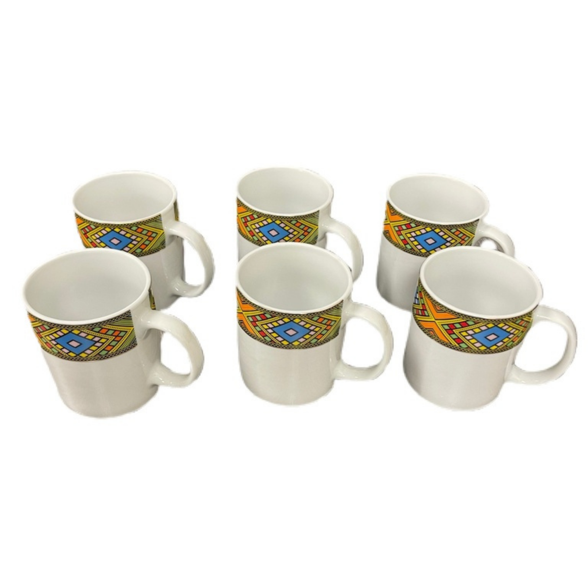 Telet Abyssinian Mugs 6 pcs