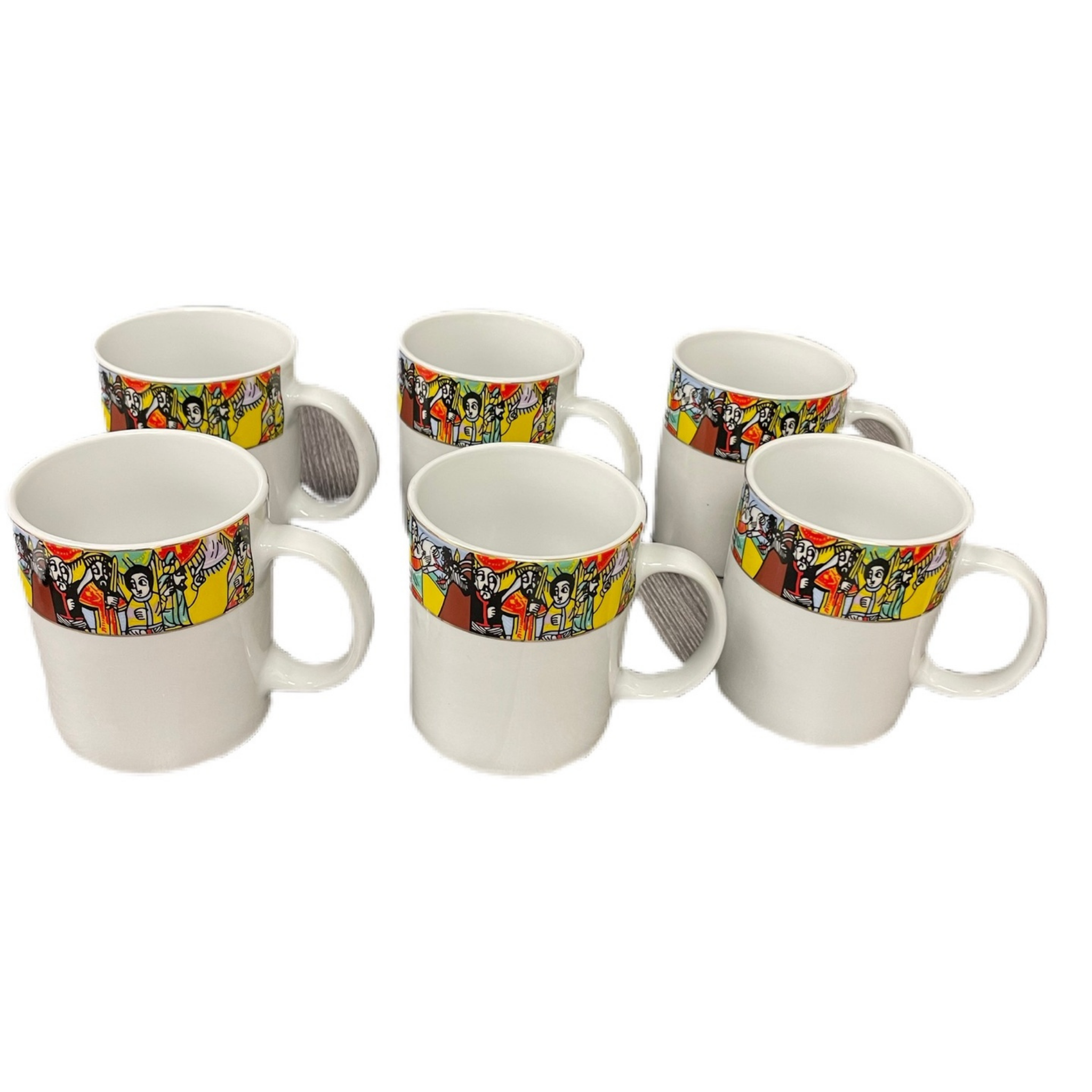 Saba Abyssinian Mugs 6 pcs