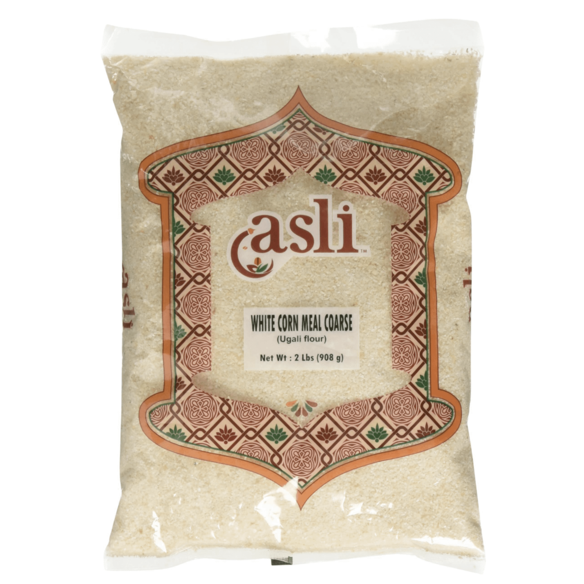 White Corn Meal Coarse Ugali Flour ሽርክት ነጭ በቆሎ ዱቄት 2lbs