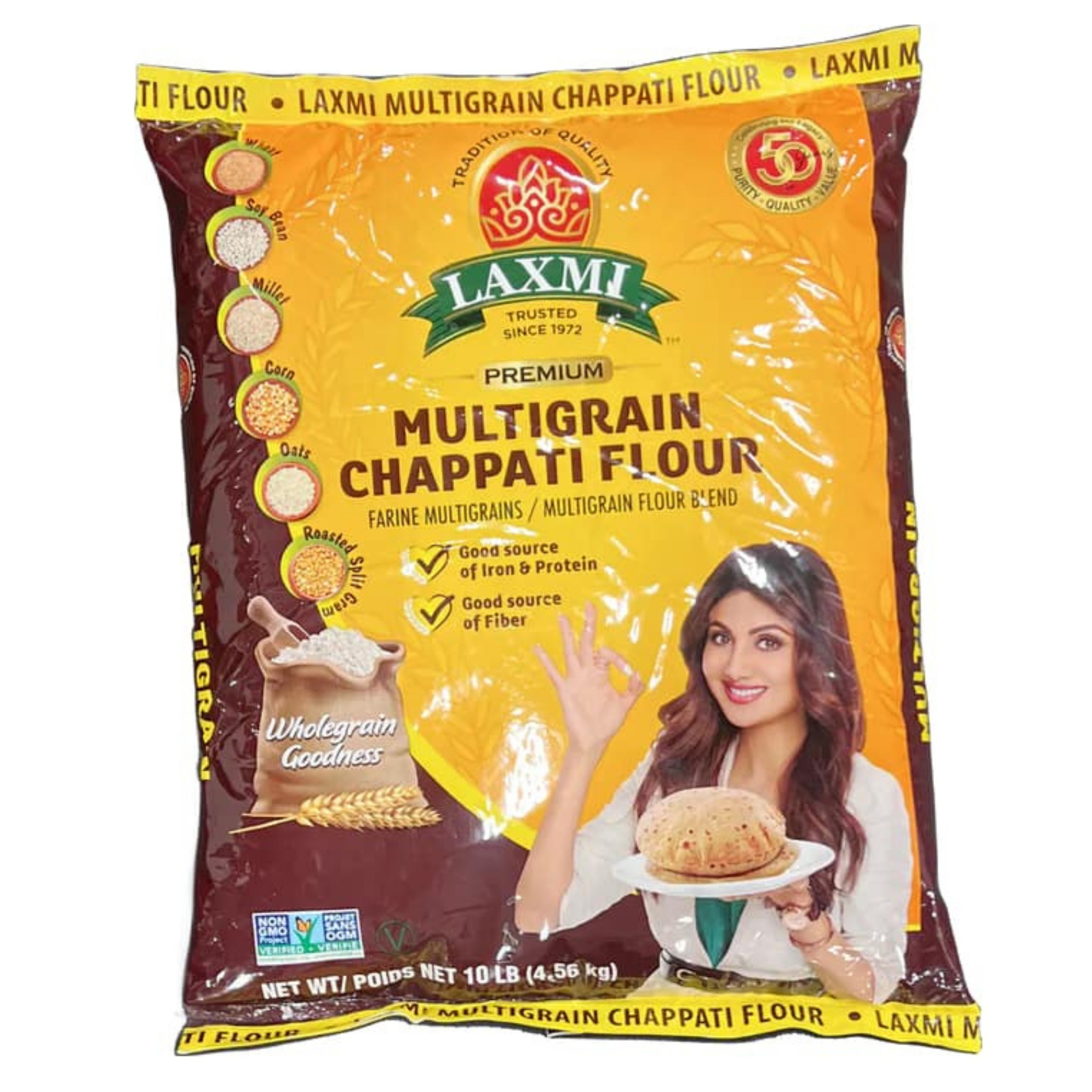 Laxmi Multigrain Chapati Flour 10 LB