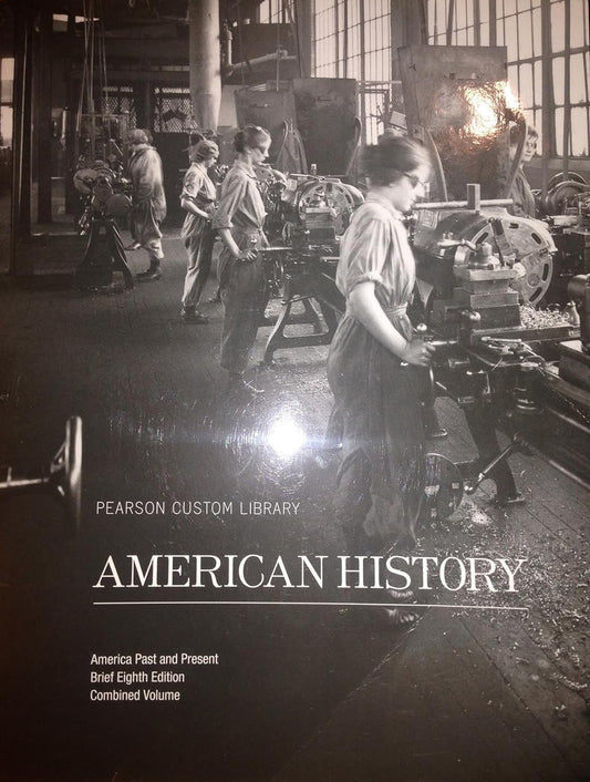 American Past & Present History Pearson Custom Library