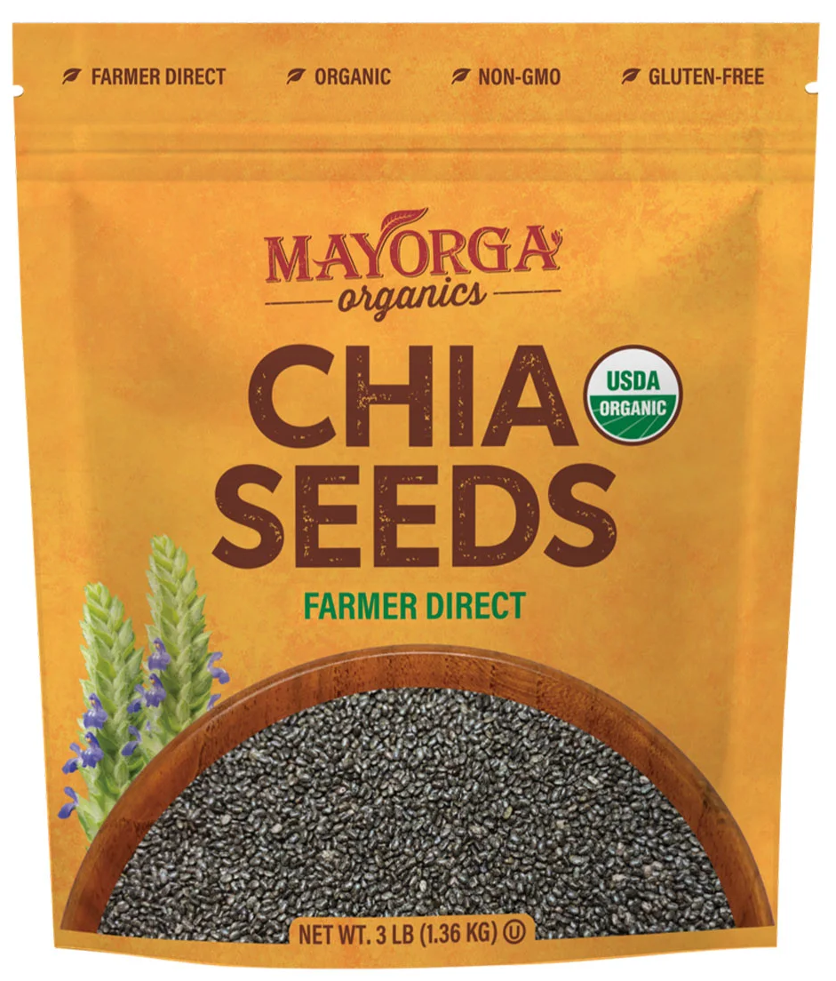 Mayorga Organic Chia Seeds 3lb