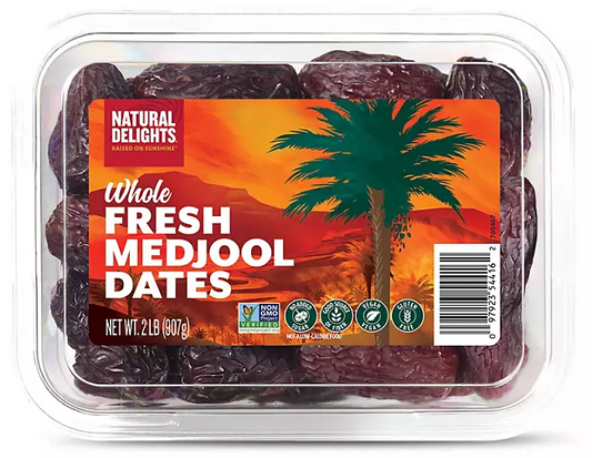 Natural Delights whole Fresh Medjool Dates 2 lbs