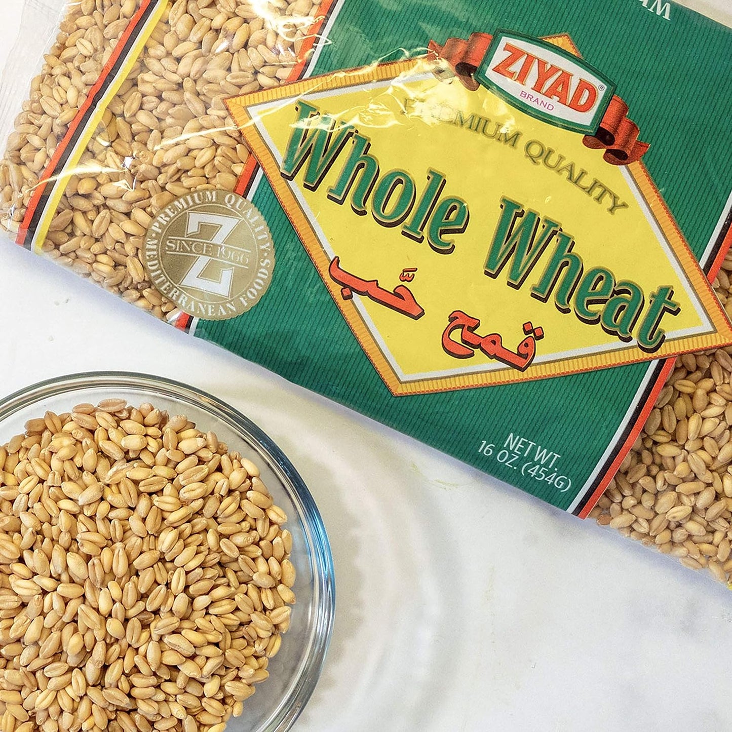 Whole Wheat ያልተፈጨ ስንዴ Sndei 1lb