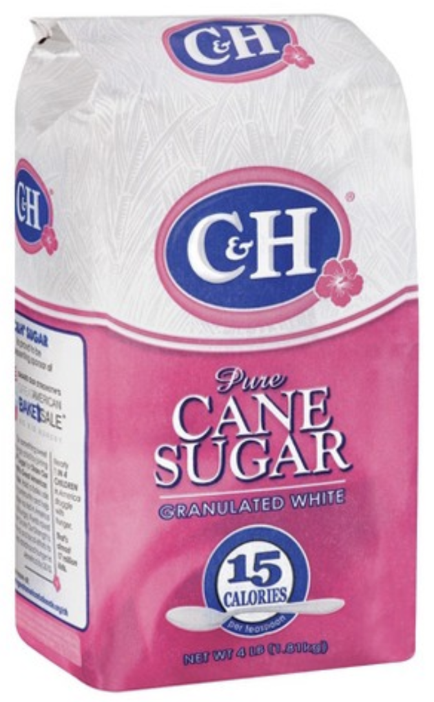 C&H Pure cane Sugar 4lbs