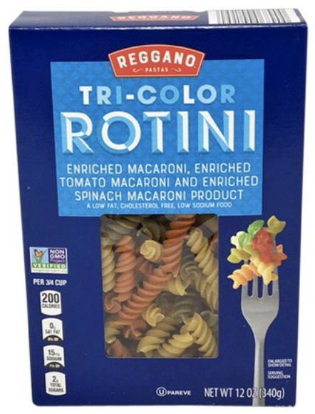 R Tri-Color Rotini Macaroni 340g