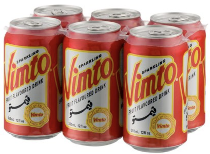 Vimto drink 12 oz can