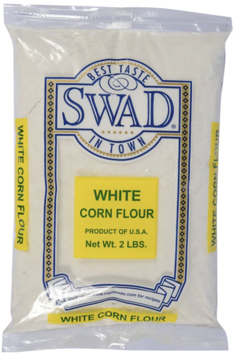 White fine corn flour