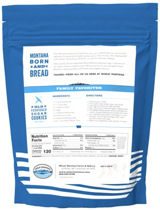 Wheat Montana Premium All-Purpose Flour 10 lbs