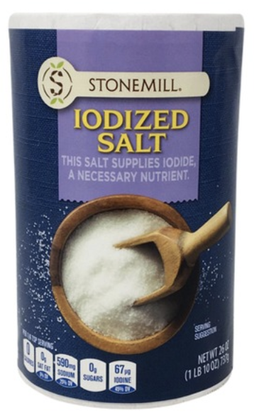Iodized Table Salt 1lb