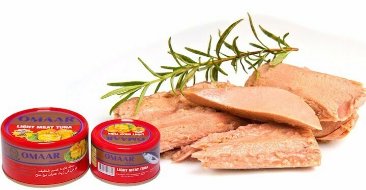 Omaar Brand Solid Light Tuna fish meat 200g