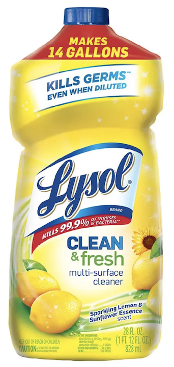 Lysol APC Kills 99.9%V&B LemonSunflower Scent 40oz 