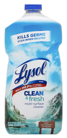 Lysol APC Kills 99.9%V&B CoolAirScent 40oz 