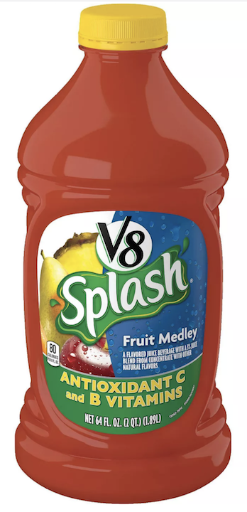 V8 Splash Fruit Medley Juice 1.89L