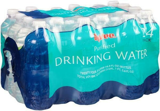 Purified drinking water 24PK