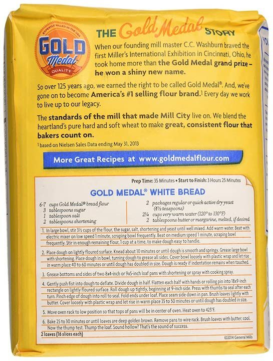 Gold Medal Bread Flour 5LBS