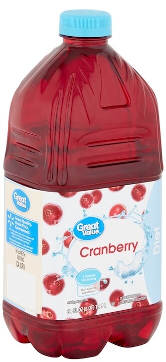 Great Value Cranberry Diet 1.89L