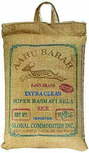 Aahu barah basmati rice