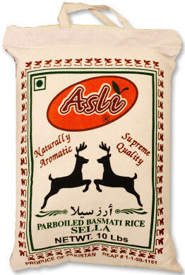 Asli Sella Parboiled Basmati Rice