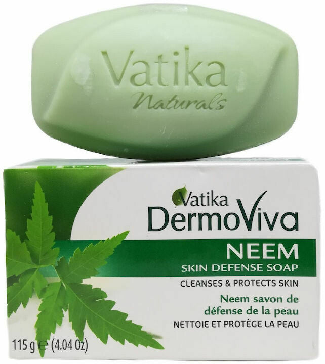 Vatika Dermoviva Neem Skin Defense Soap