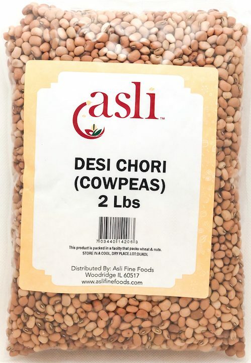 Desi Chori or cowpeas