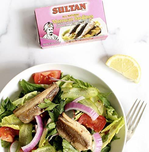 Sultan All Natural Moroccan Moroccan sardine boneless skinless in olive Oil 4.37oz