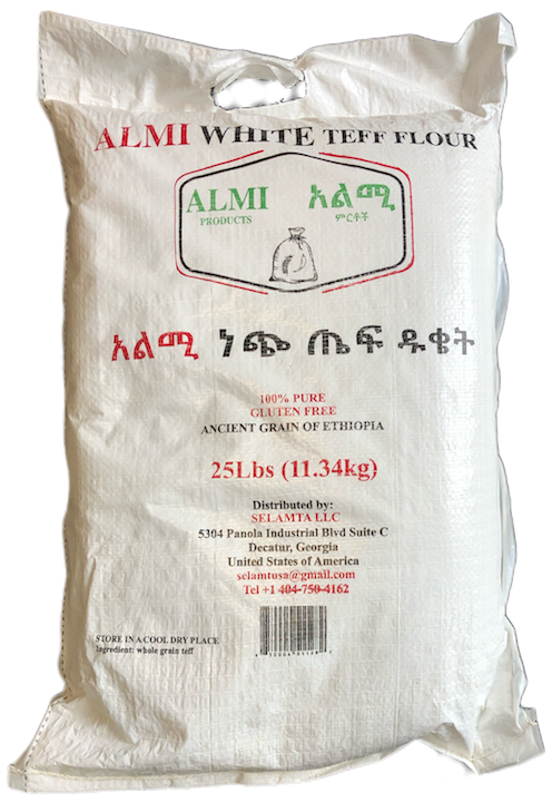 Almi Ivory teff flour 25lb