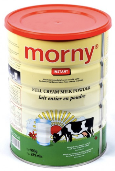 Morny cream milk powder can