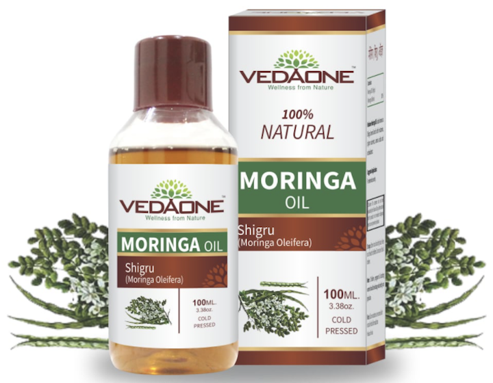 100% Natural Cold Pressed  Moringa Oil