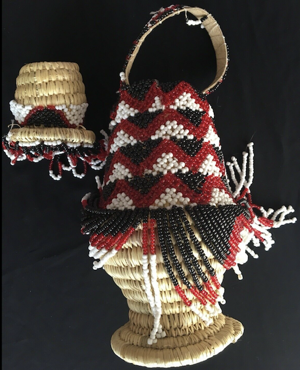 Ethiopia Oromo cultural Decorated Basket
