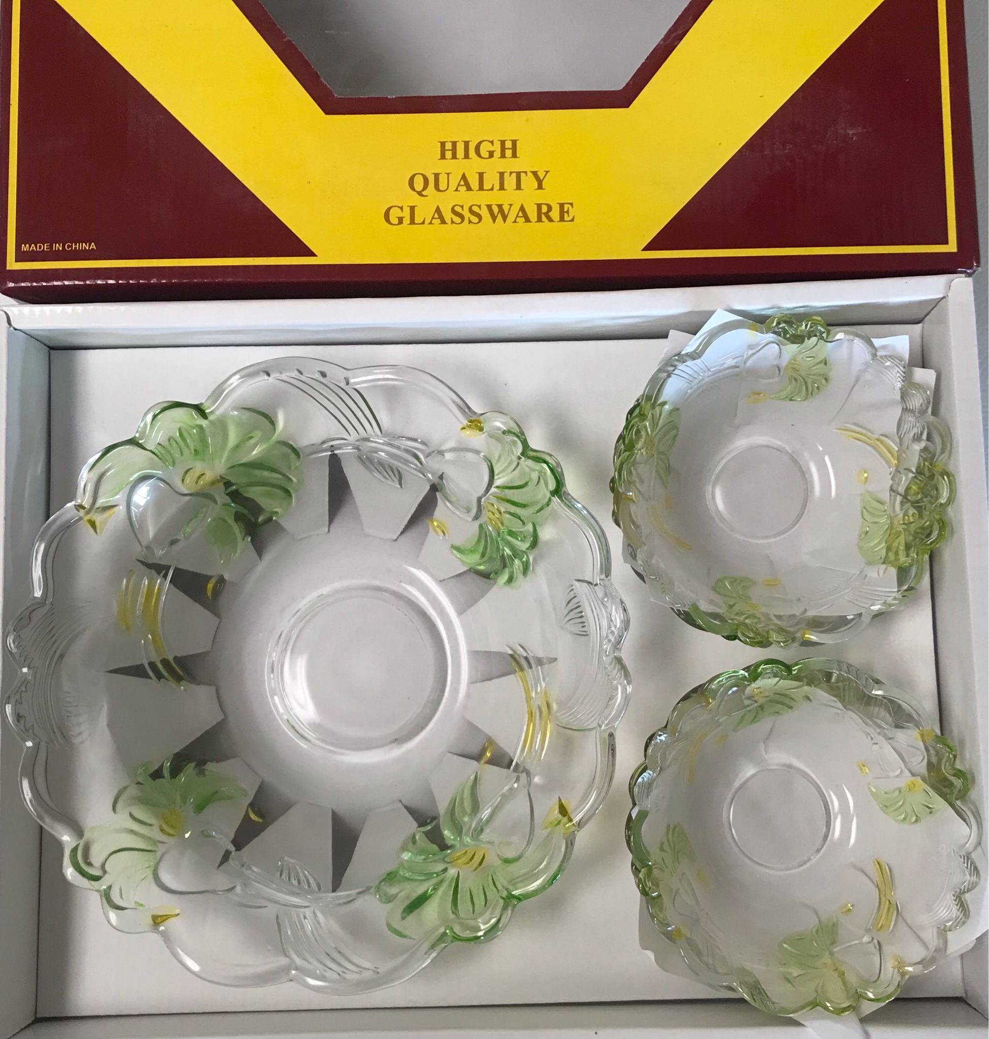 Royal Glass 7 pcs bowls