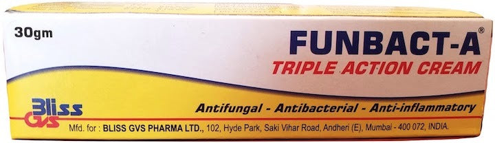 Funbact-A Tripple Action Cream