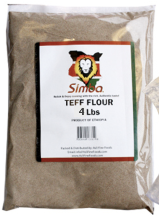 Brown Teff Flour 4lbs