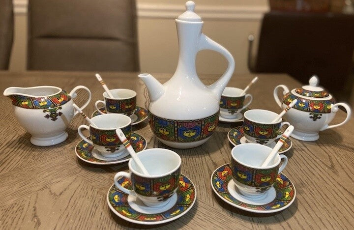 23 pcs Queen coffee set