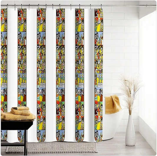 Shower Curtain Saba 72X72 inches