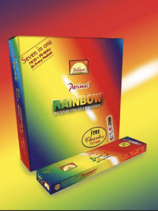 Rainbow Sandal Incense Stick ቀስተደመና ሰንደል 7in1