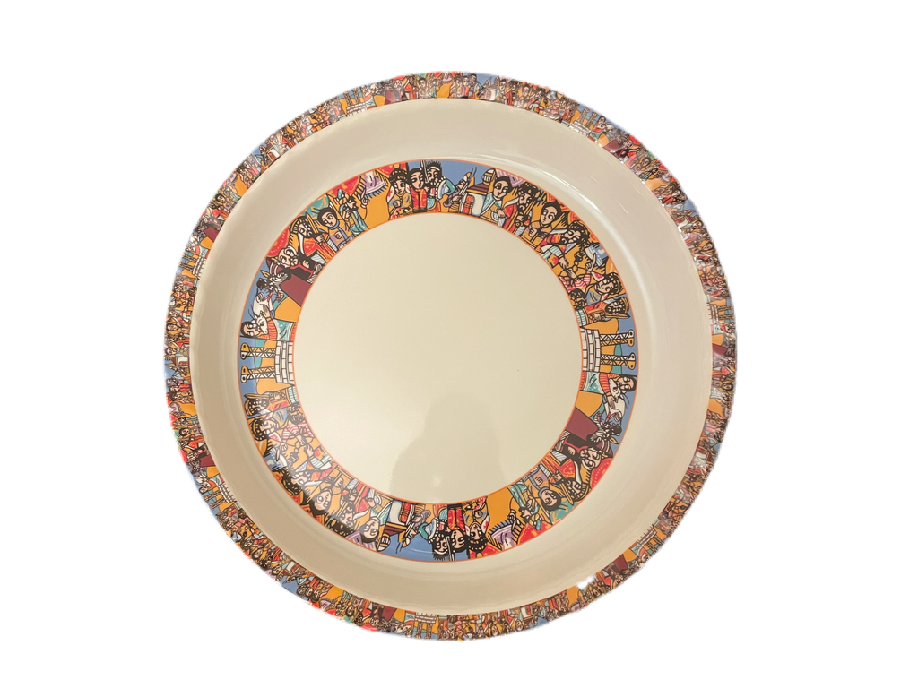 Platter Round Tray Saba Decor 16"