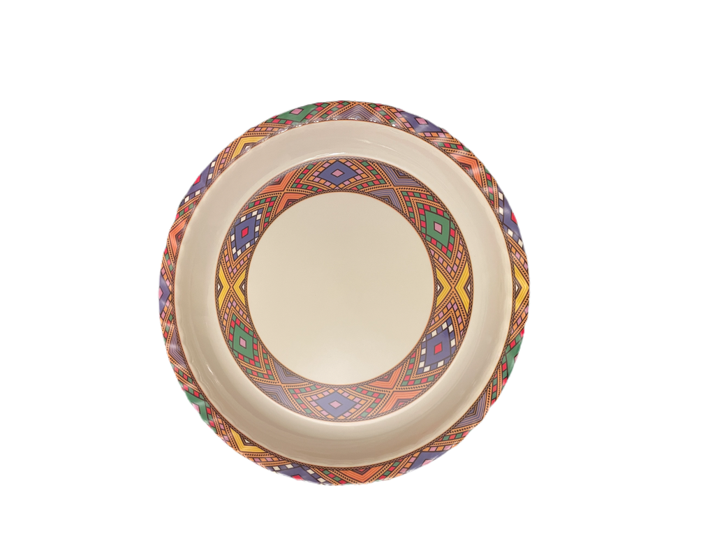 Platter Round Tray Tlet Decor 16" inch