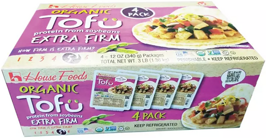 Organic Tofu Extra Firm 3lbs